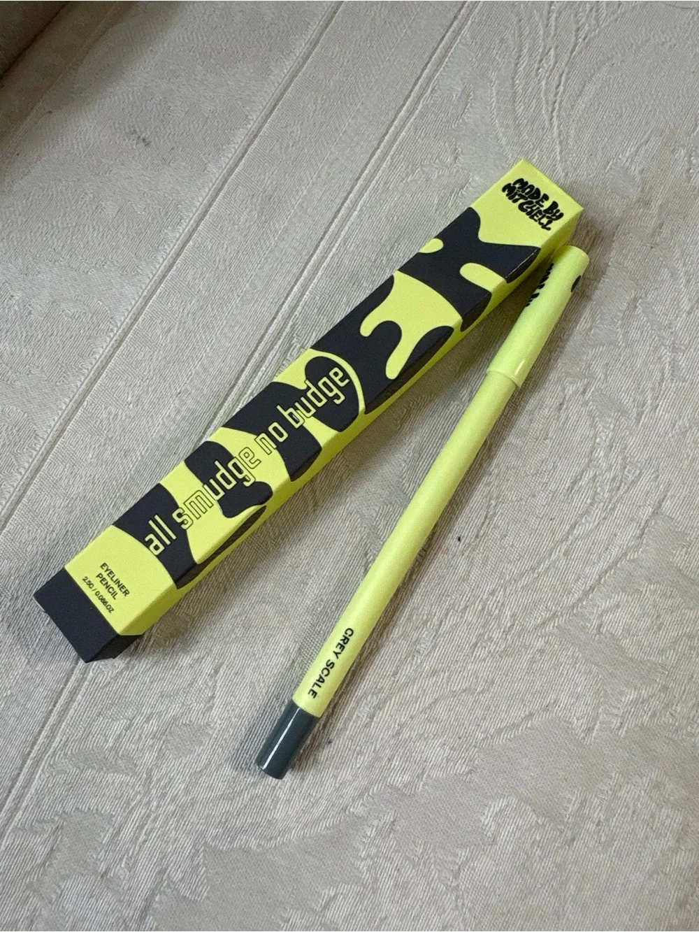 Made by Mitchell All Smudge No Budge Grey Scale Eyeliner Pencil BNIB